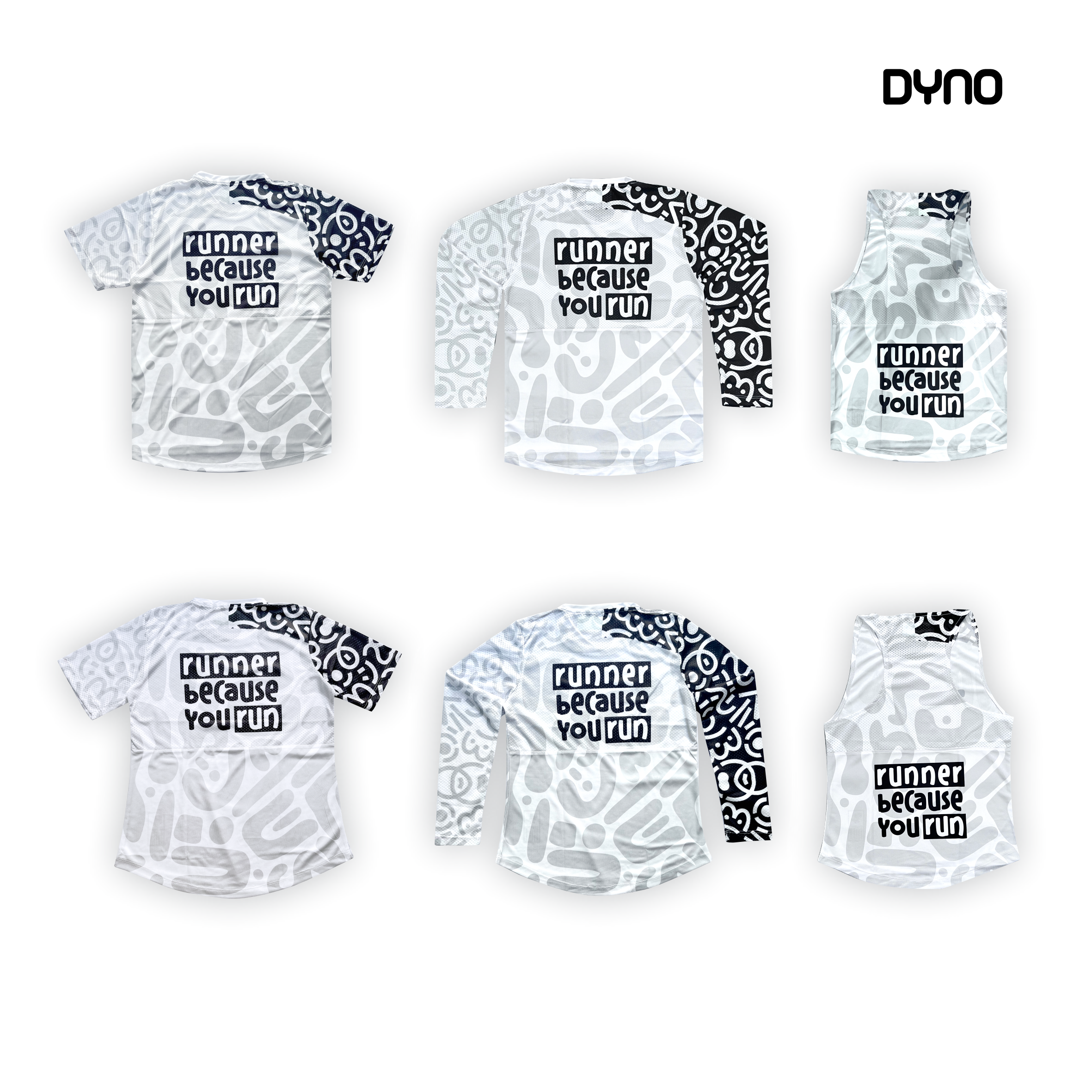 Black and white jersey