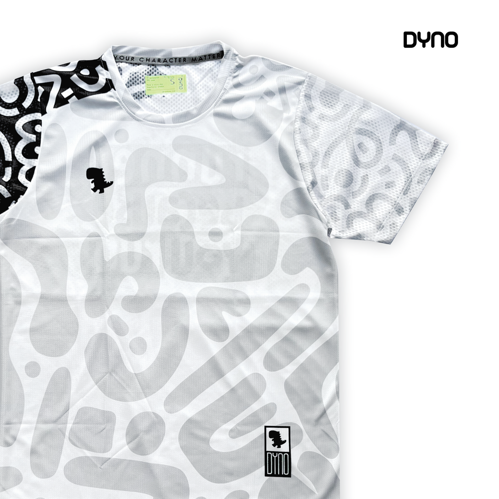 Black and white jersey