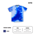 Blue ethnic running